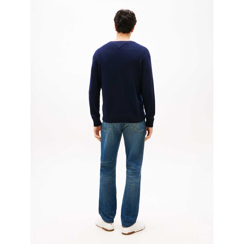 Tommy Hilfiger Pure Wool Crew Neck Jumper image number 1